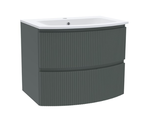Calypso Levanto Fluted Wall Hung Vanity Unit