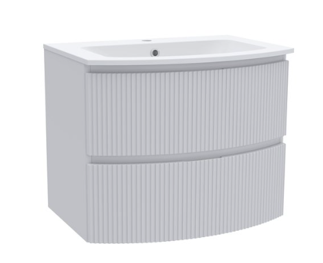 Calypso Levanto Fluted Wall Hung Vanity Unit