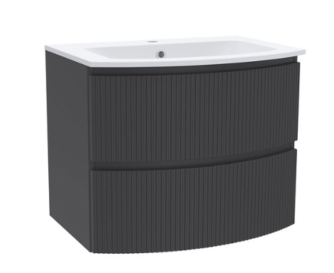 Calypso Levanto Fluted Wall Hung Vanity Unit