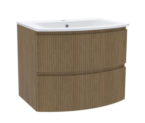 Calypso Levanto Fluted Wall Hung Vanity Unit