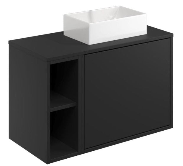Alfie 800 Cabinet with Open Storage & Basin
