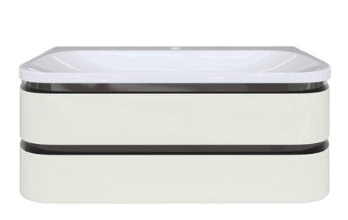 Calypso Diamante Wall Hung Vanity Unit & Basin