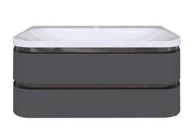 Calypso Diamante Wall Hung Vanity Unit & Basin