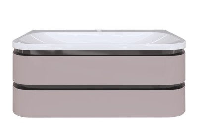 Calypso Diamante Wall Hung Vanity Unit & Basin