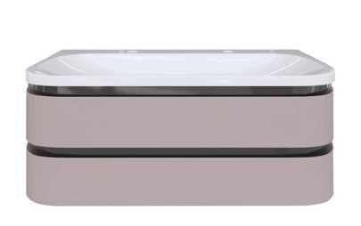 Calypso Diamante Wall Hung Vanity Unit & Basin - 1200