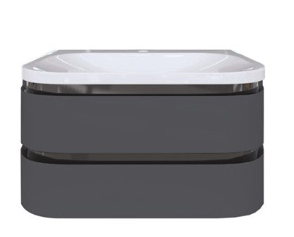 Calypso Diamante Wall Hung Vanity Unit & Basin