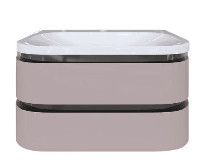 Calypso Diamante Wall Hung Vanity Unit & Basin