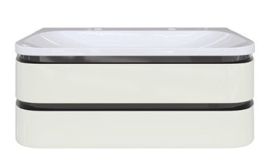 Calypso Diamante Wall Hung Vanity Unit & Basin - 1200