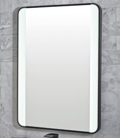 Mono Soft Square Mirror W/Demister and Colour Change