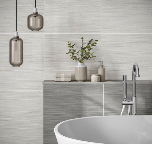 Matlock Grey Matt 250x500mm Ceramic Wall Tile