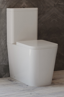 Jude C/C Rimless Pan, Cistern & Seat